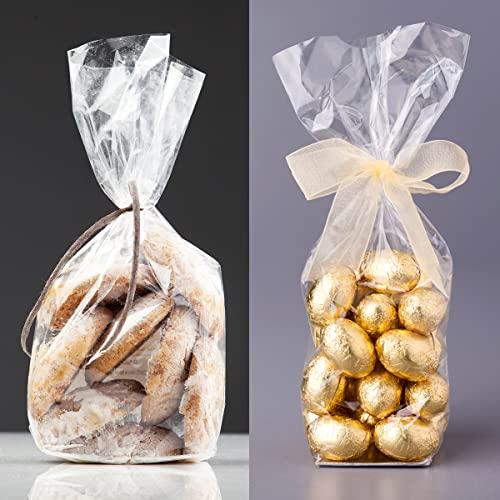 HFHSY HFHSY (118 ft x 34 in ft Clear Cellophane Wrap Roll 3 Mil - Cellophane Roll - Clear Wrap Cellophane Bags - Clear Wrapping Paper to Wrap Gift Baskets - Clear Gift Wrap for Baskets