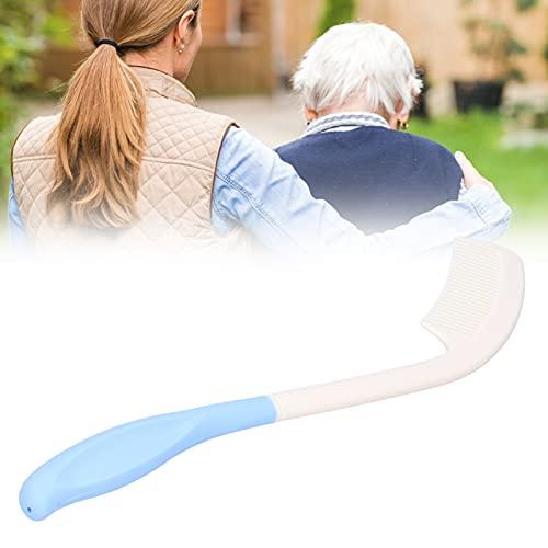 Dioche Long Reach Handled Comb, Ergonomic Curved Handles Comb for Elderly and Hand Disabled People