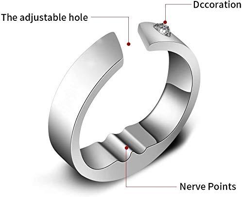 ZJchao Anti snoring Rings for Men Prevent Snoring Ring, Anti Snoring Acupressure Anti Snoring Ring Sleeping Breath First Aid Acupressure Treatment Snore Device