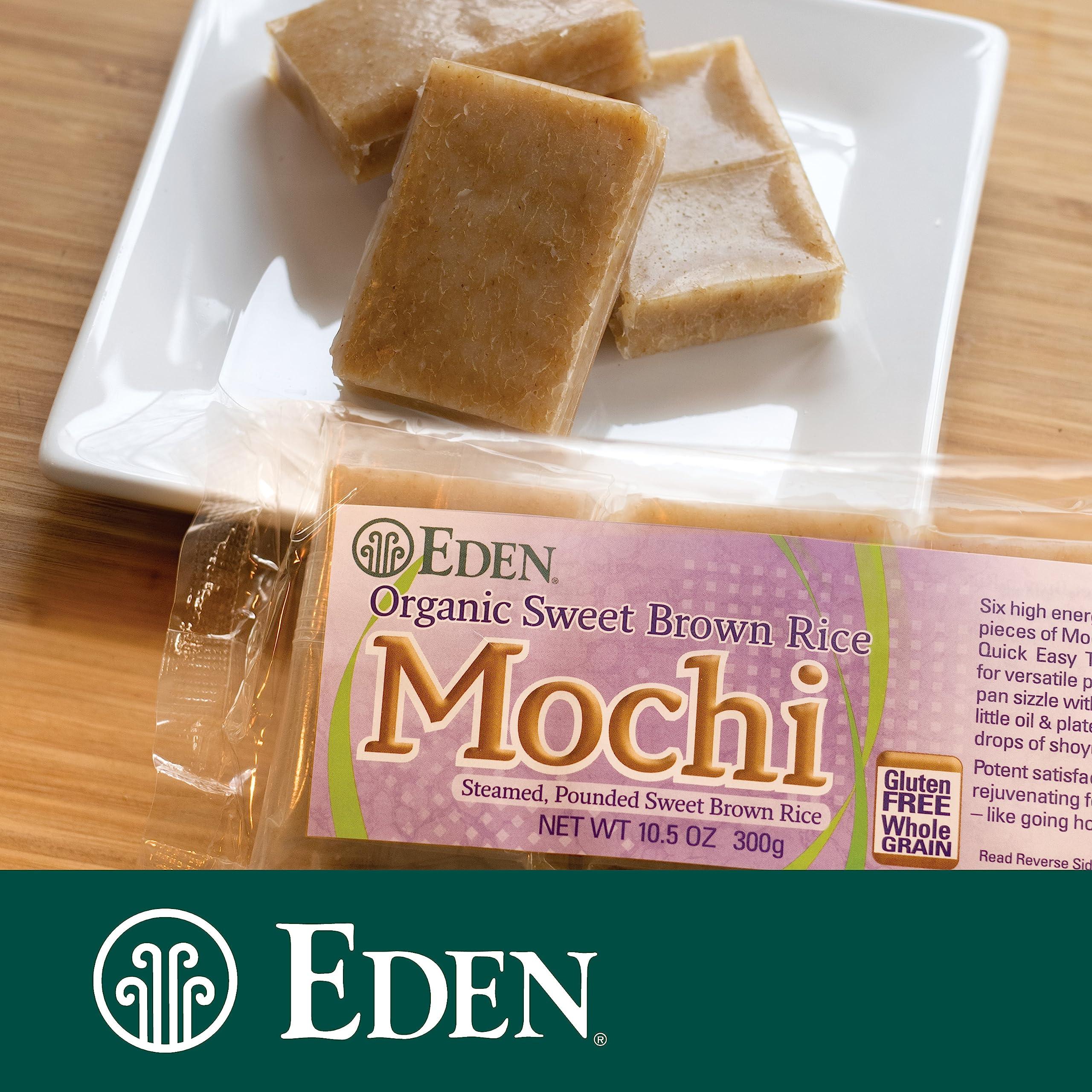 Eden Eden Organic Sweet Brown Rice Mochi, Traditionally Made in Japan, Whole Grain, Macrobiotic, 10.5 oz