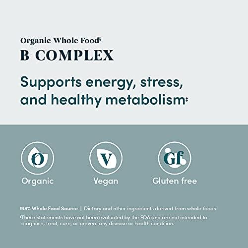 Amazon Elements Amazon Elements Organic Whole Food B Complex, 60 tablets