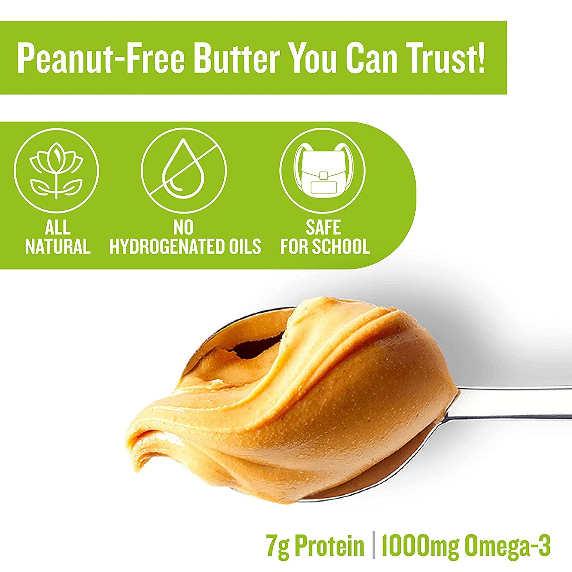 WOWBUTTER WOWBUTTER - Creamy Peanut & Tree Nut Free Spread - 175 Cups - 0.56oz each - Made With Whole Toasted Soy - All Natural Ingredients - Safe for School - Vegan Plant Protein Food - Gluten Free & Non-GMO