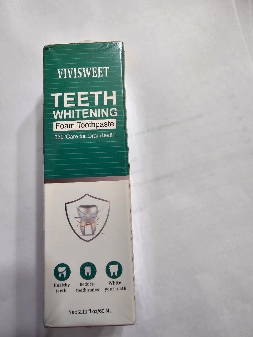 NineLife Basics Vivisweet Teeth Whitening Foam Toothpaste