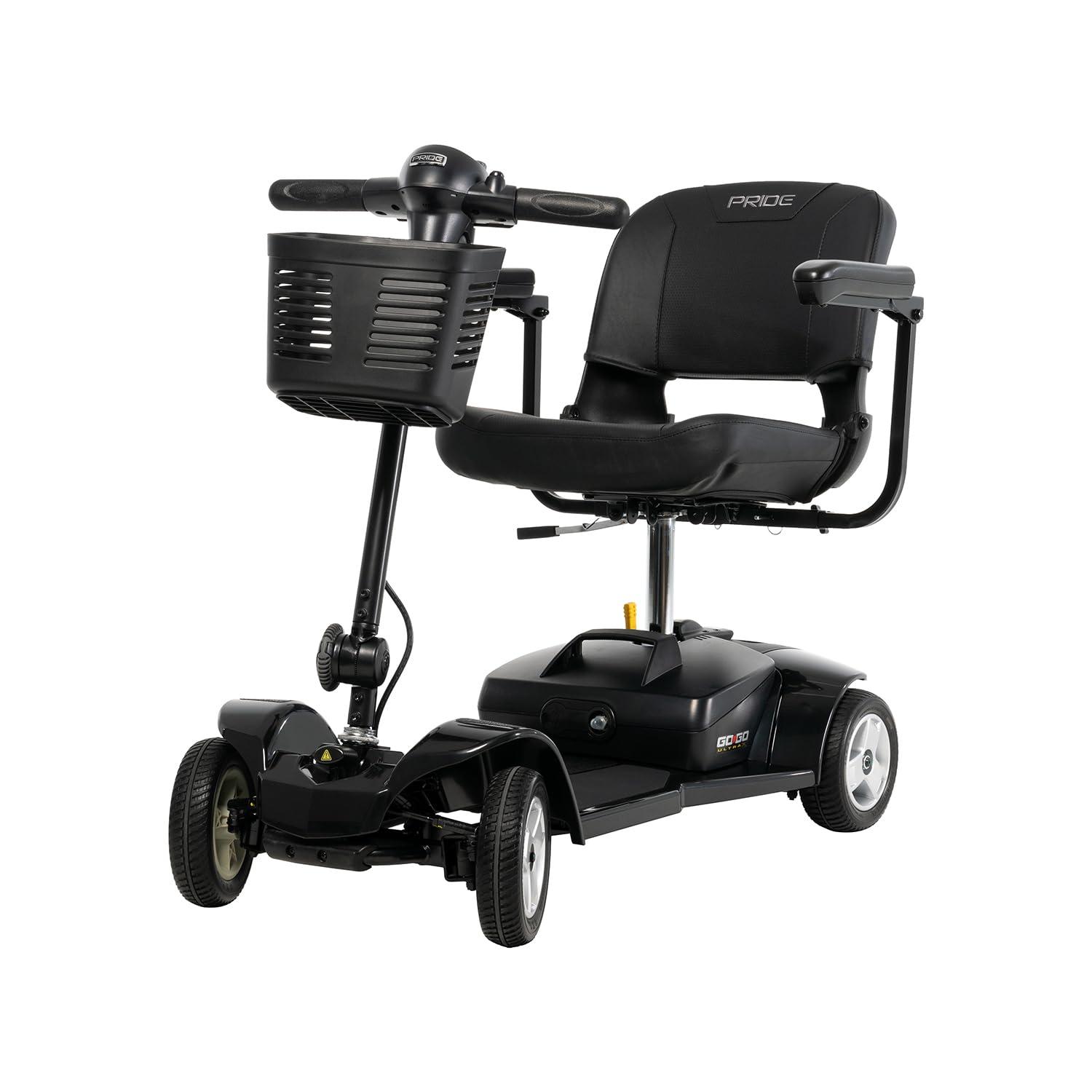 LIVING WELL STORES Pride Ultra X 4-Wheel Mobility Scooter, 300 lbs. Weight Capacity, with 5-Year Extended Warr