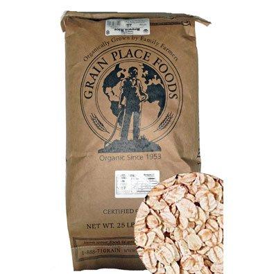 Grain Place Foods Grain Place Foods Non-GMO Organic Rolled Oats 25lb Bag