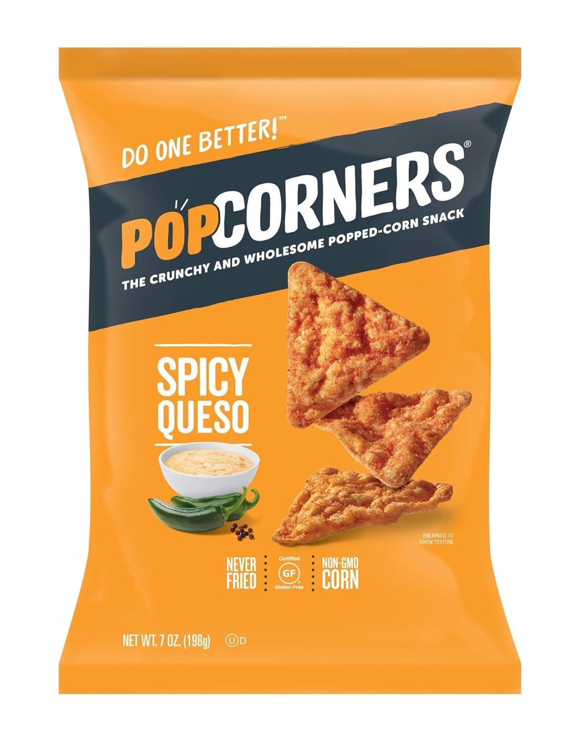Popcorners Popcorners Spicy Queso, 7 Oz