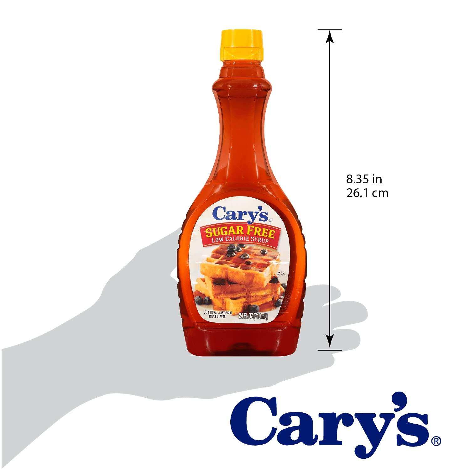 Cary's Cary\'s Sugar Free Low Calorie Syrup, 24 Fluid Ounces (Pack of 12)