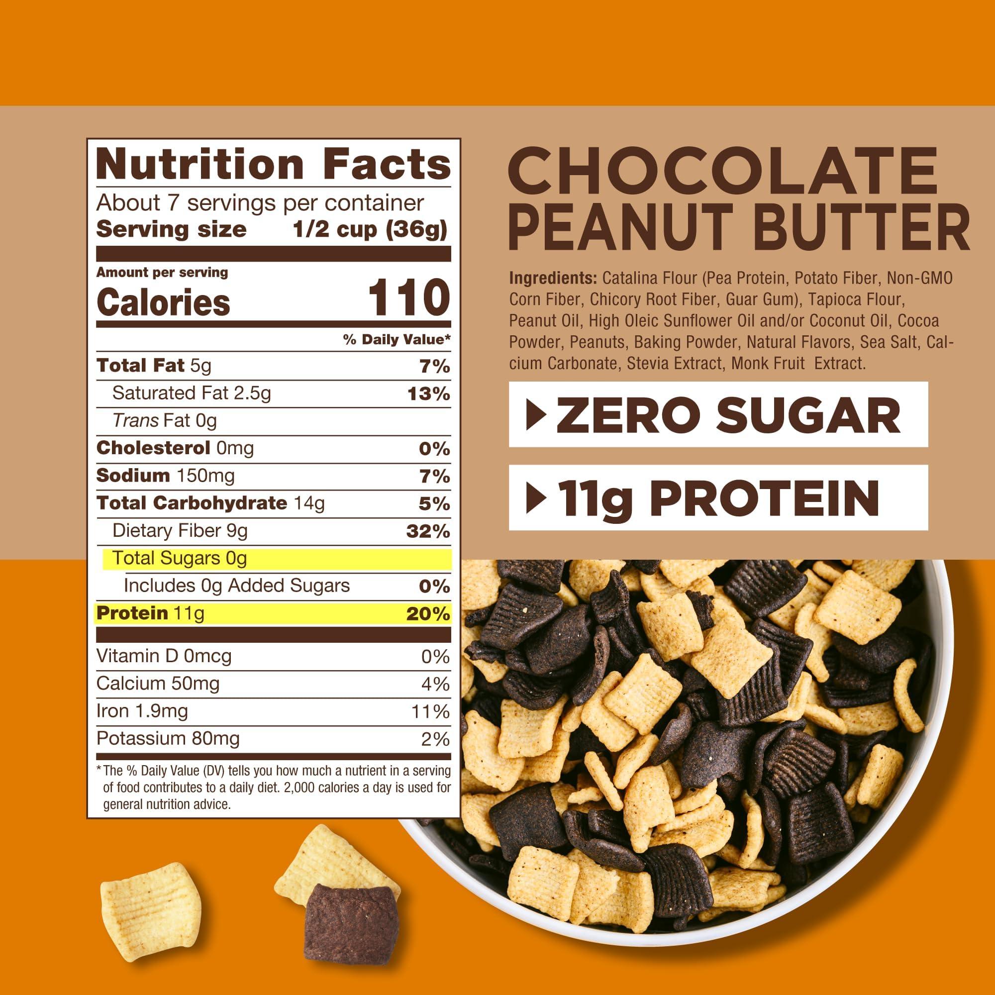 Catalina Crunch Catalina Crunch High Fiber Protein Cereal Variety Pack (4 Flavors) | Low Carb, Zero Sugar, Gluten Free, Fiber | Vegan Snacks/Food | Keto Friendly