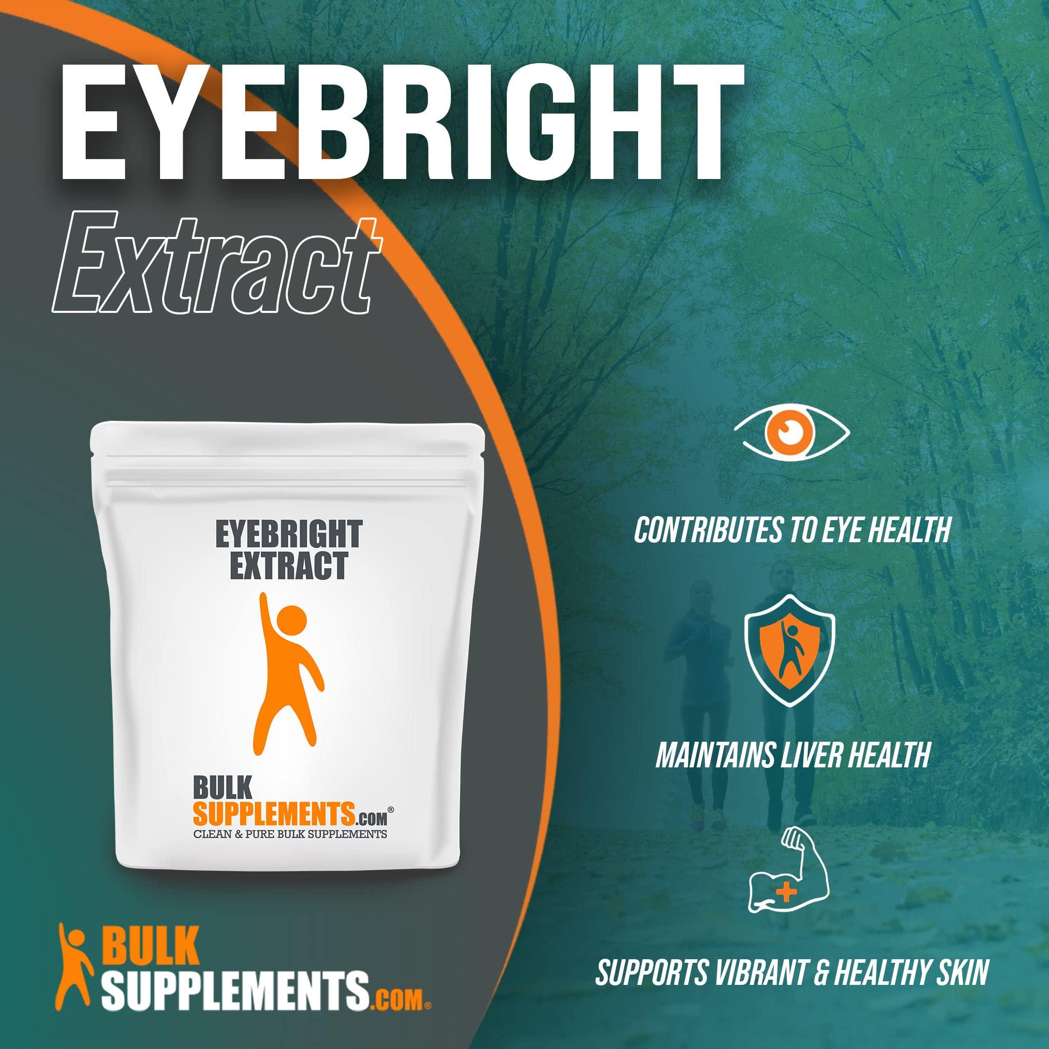 BulkSupplements BulkSupplements.com Eyebright Extract Powder - Eye Bright Extract - Eye Supplements - Eyebright Herb Supplement - Eye Health Supplements for Adults (5 Kilograms - 11 lbs)