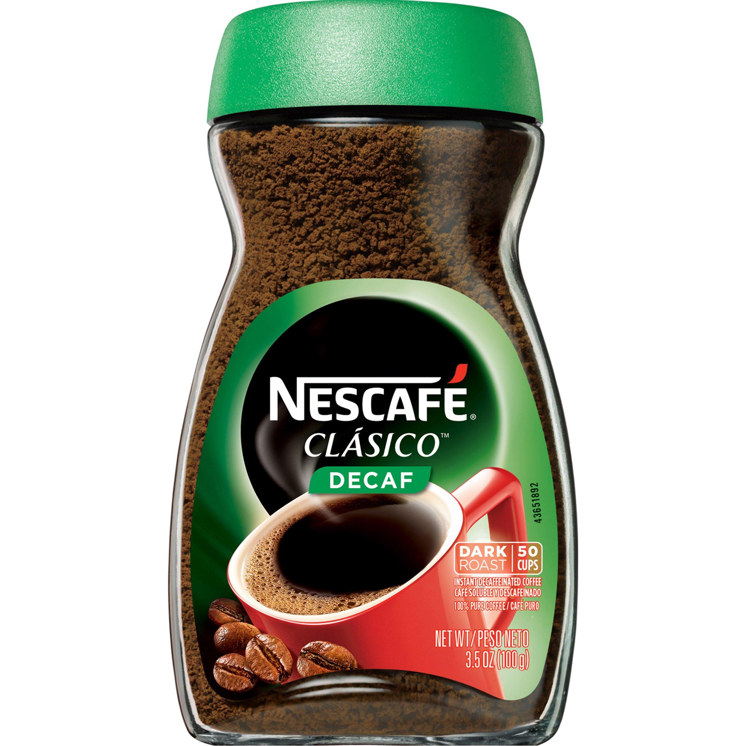 Nescafé Nescafe Clasico Decaf Instant Coffee, 3.5 oz
