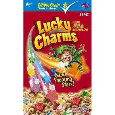 Lucky Charms General Mills Lucky Charms Cereal 44 Ounce Value Bulk Box Cereal