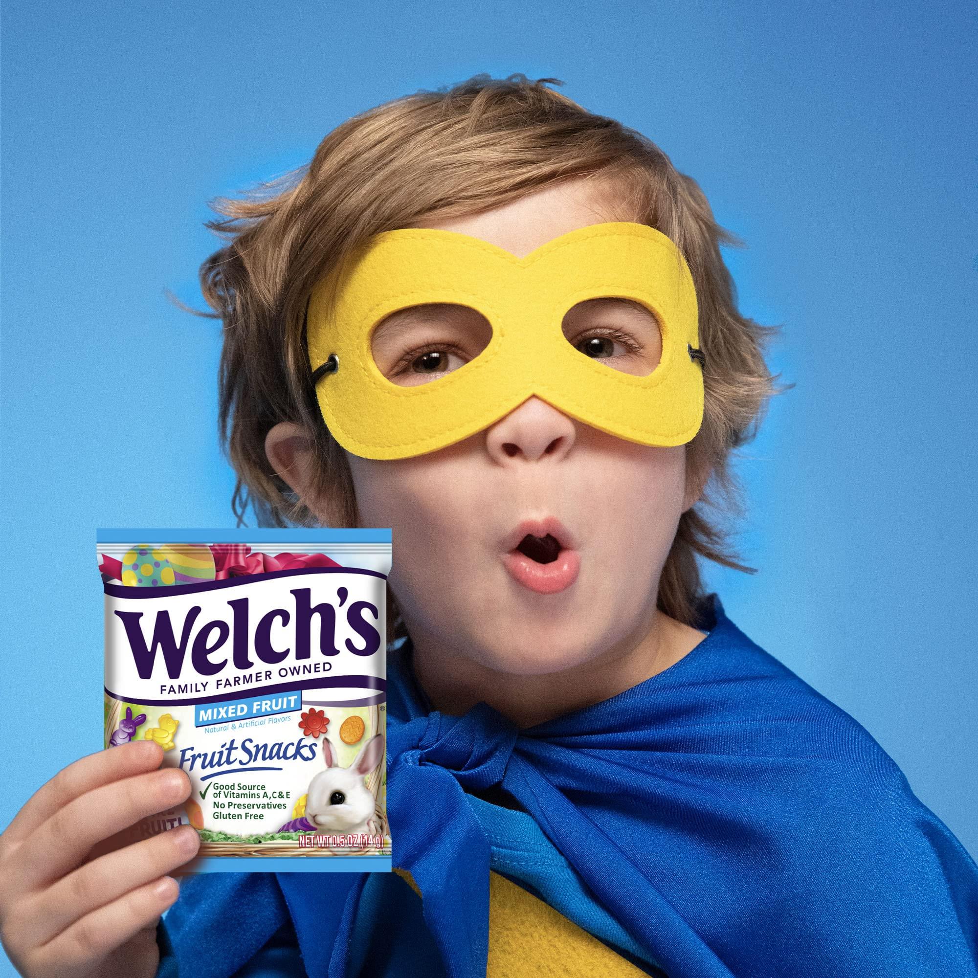 Welch's Welch's Fruit Snacks, Mixed Fruit, Spring Bulk Pack, Gluten Free, Individual Single Serve Bags, 0.5oz (Pack of 250)