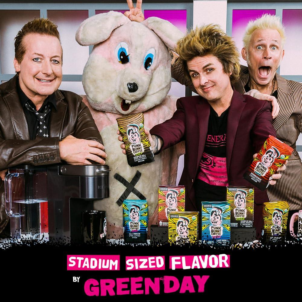 Punk Bunny Coffee Punk Bunny Coffee Dark Medium Roast, Organic Ground Coffee, Last Ride In, 12 oz