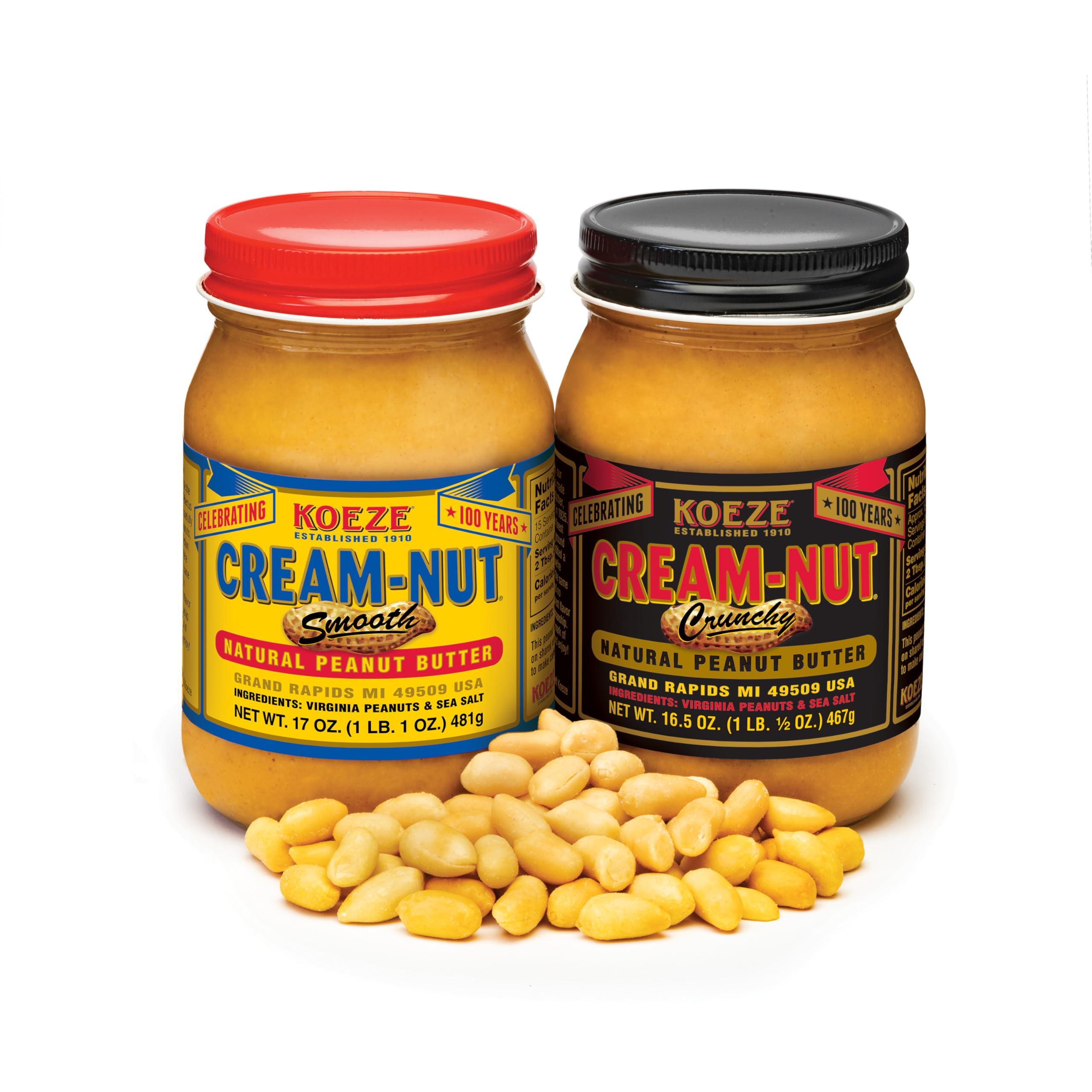 Cream-Nut Cream Nut Natural Smooth Peanut Butter