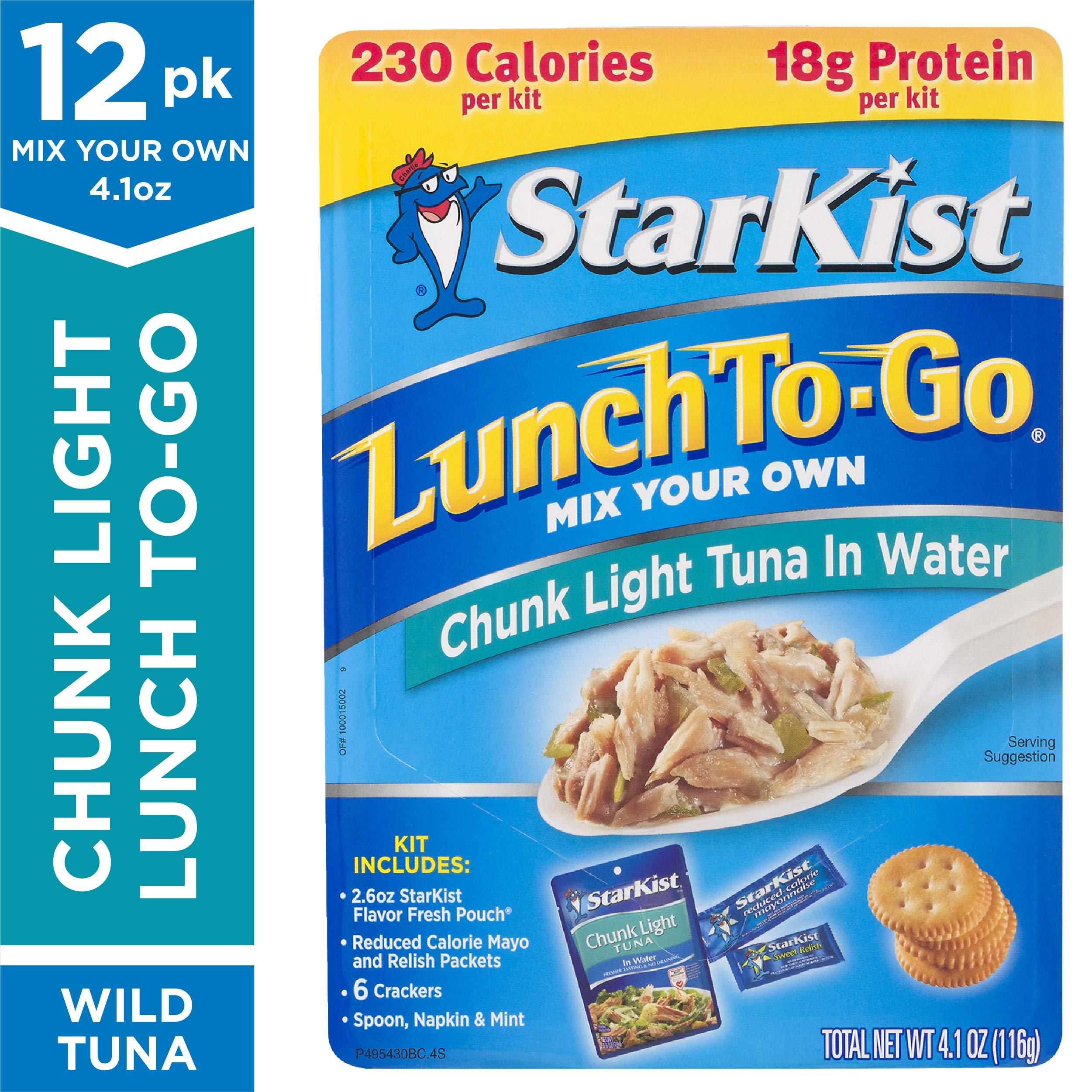 StarKist StarKist Tuna Salad Bundle (12 count) - Lunch To-Go & Ready-to-Eat Original Deli Style