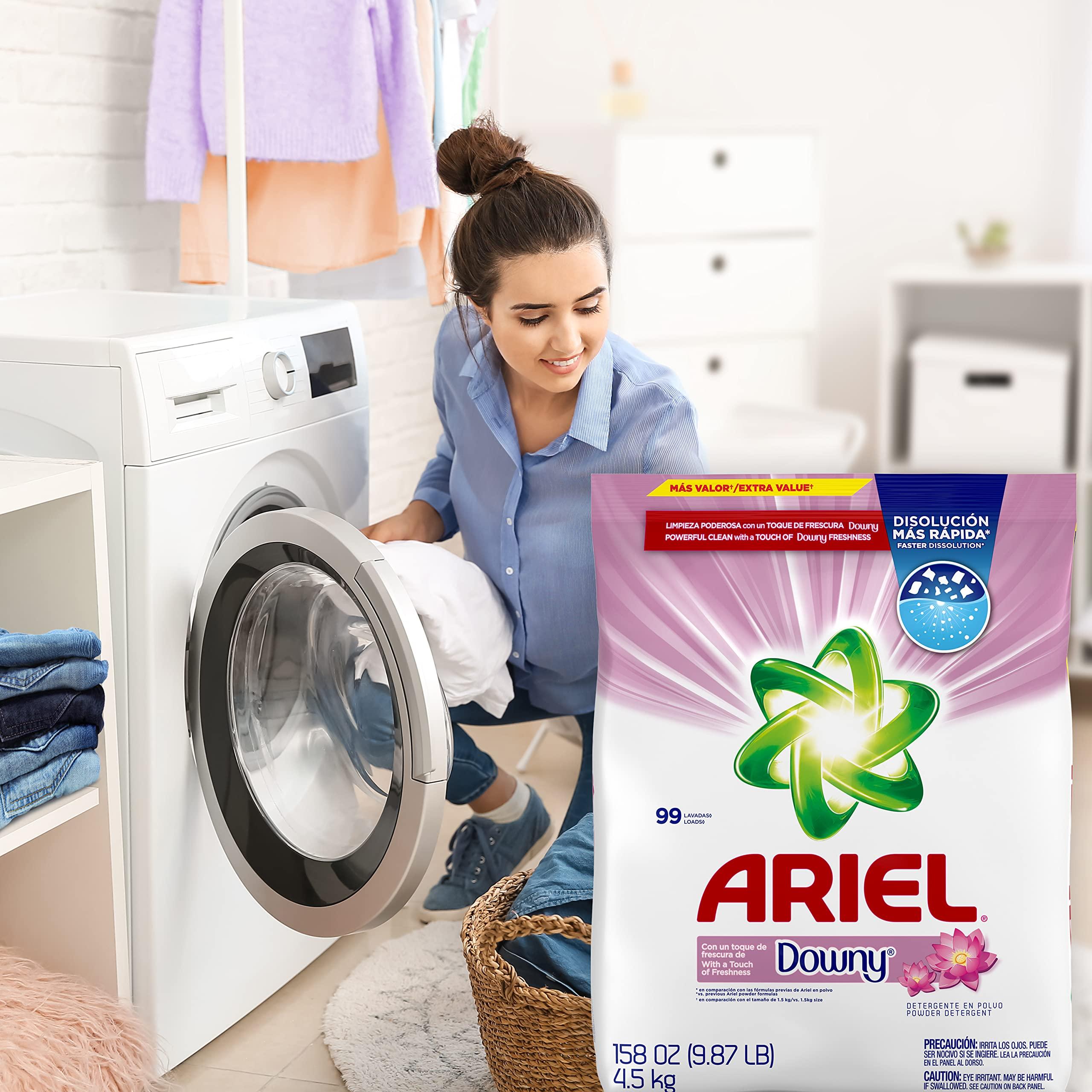 ARIEL Ariel, with a Touch of Downy Freshness, Powder Laundry Detergent, 158 oz, 99 loads (Pack of 2)