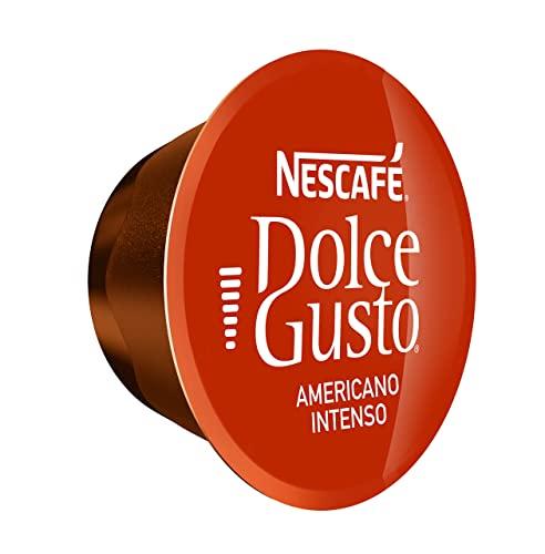 Dolce Gusto Nestle Coffee mate Dolce Gusto Nescafe Pods, Americano Intenso, 16 Count, Pack of 3
