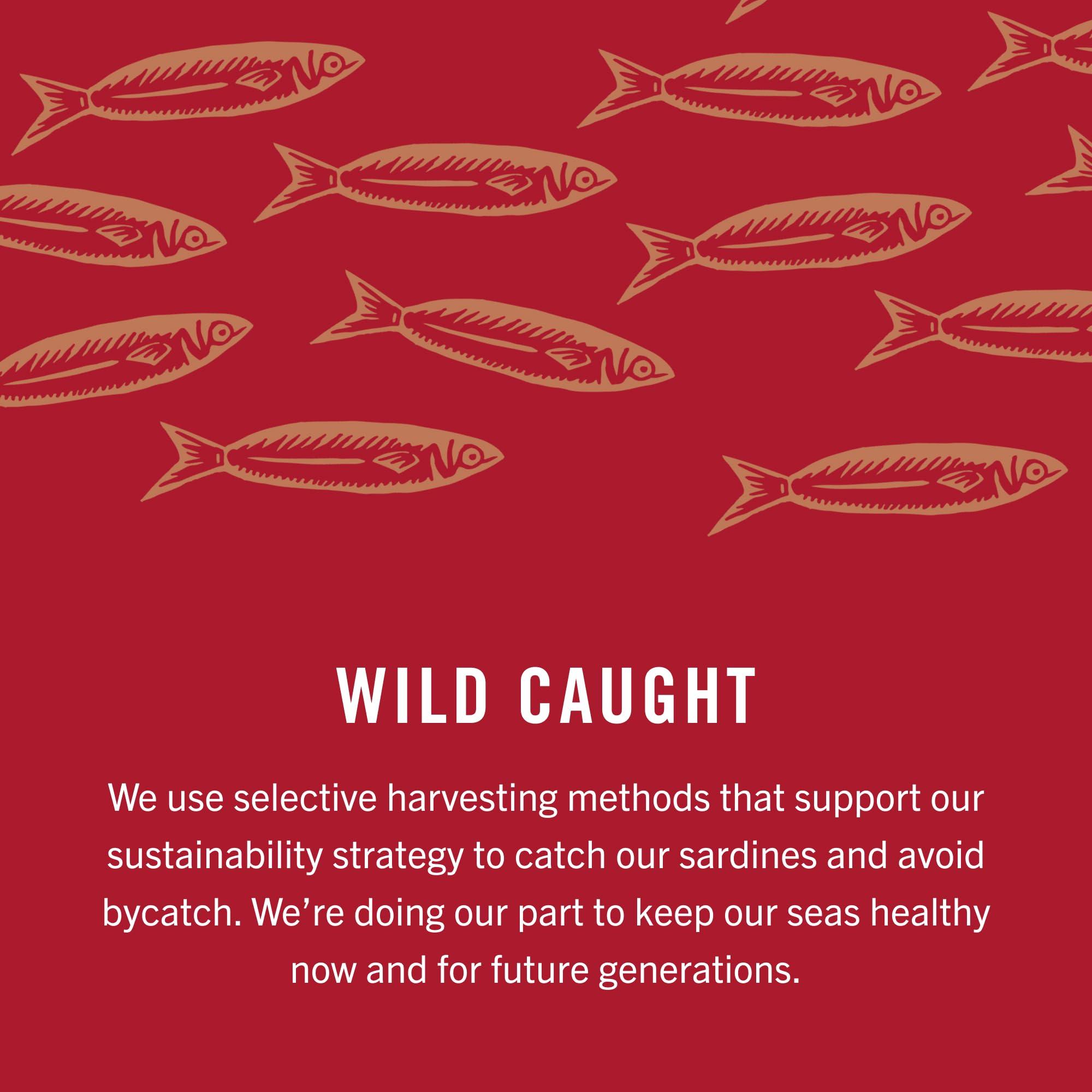 King Oscar King Oscar Premium Sardines in Extra Virgin Olive Oil, Mediterranean Style, 3.75 Ounce Cans (Pack of 12), Wild Caught Sardines