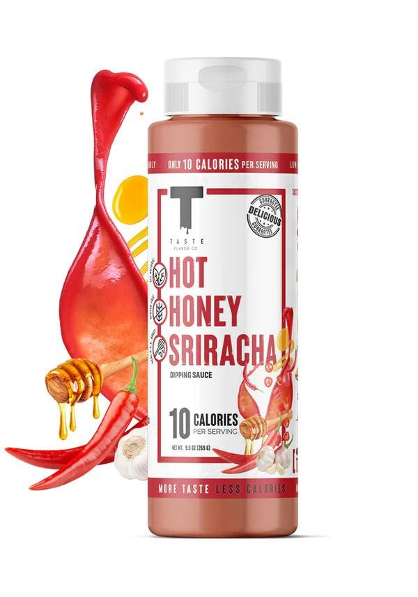 Taste Flavor Co. Taste Flavor Co. Wing Sauce and Marinade, Great Tasting, Keto Friendly, Low-Calorie Sauce (Hot Honey Sriracha)
