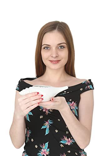 Qimacplus Qimacplus Leak Proof Durable Ceramic Neti Pot Non-Metallic & Comfortable Grip with 10 Sachet Neti Salt | Microwave and Dishwasher Friendly Natural Treatment for Sinus and Congestion (White)