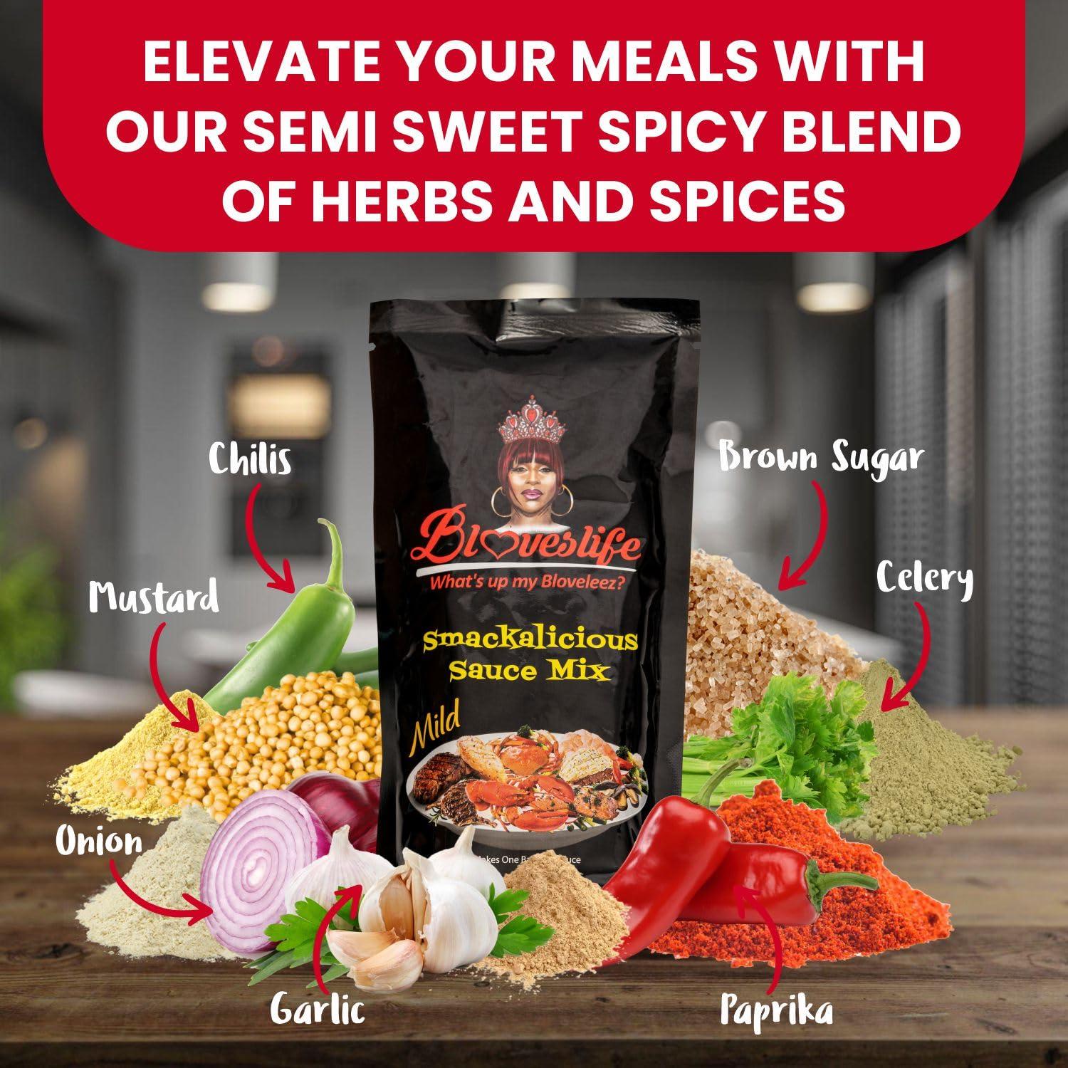 Bloveslife Blove\'s Smackalicious Sauce Seasoning Mix Flavor Pack