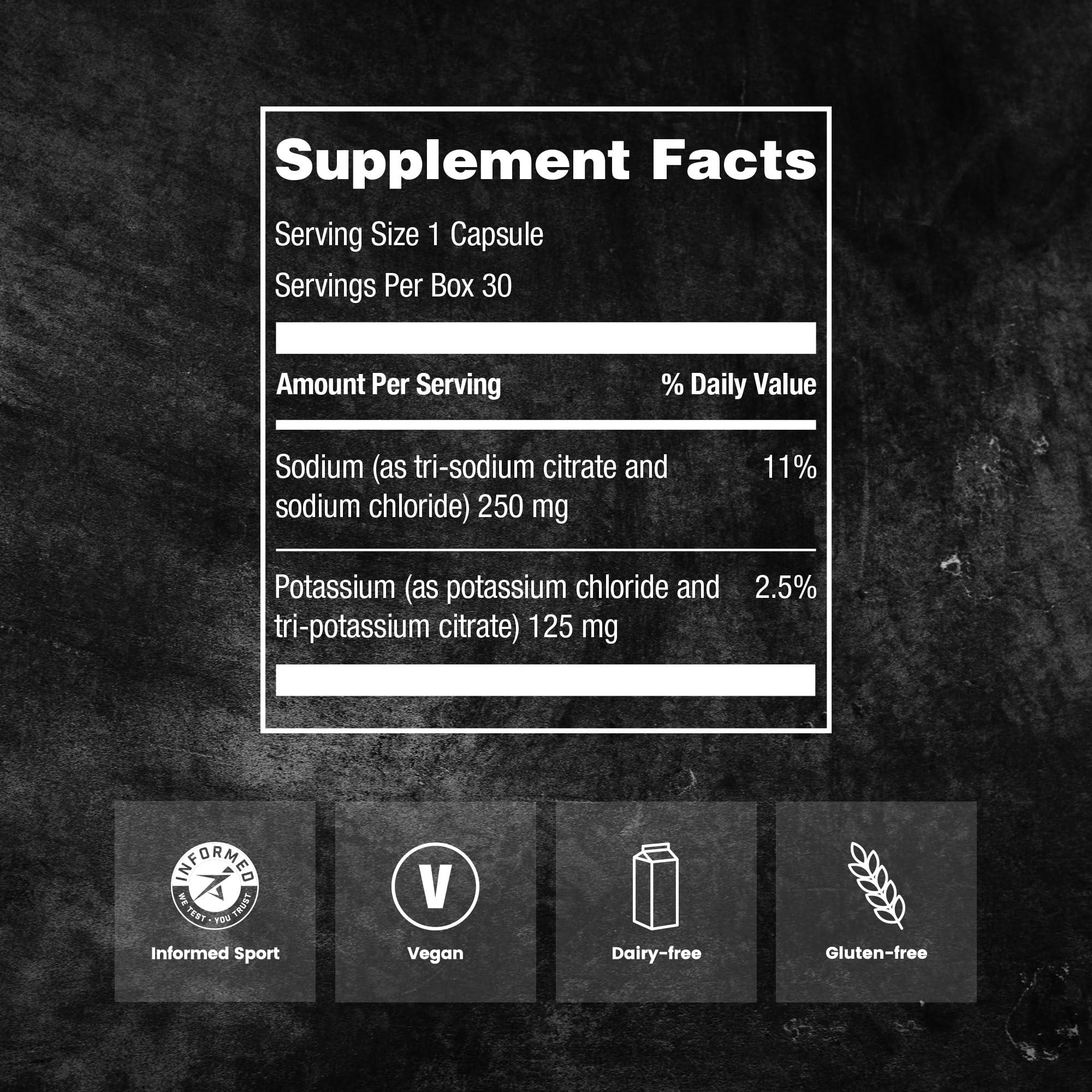 Precision Hydration Precision Hydration Electrolyte Capsules - 15 Blister Packed (Waterproof) / Salt Capsules - Combat Cramp - No Artificial Ingredients, Digestion-Friendly Formula - Gluten Free, Vegan Friendly (5-Pack)