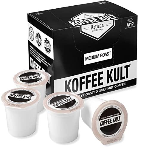 Koffee Kult Koffee Kult Dark And Medium Roast Coffee In Single Serve Cups Bundle