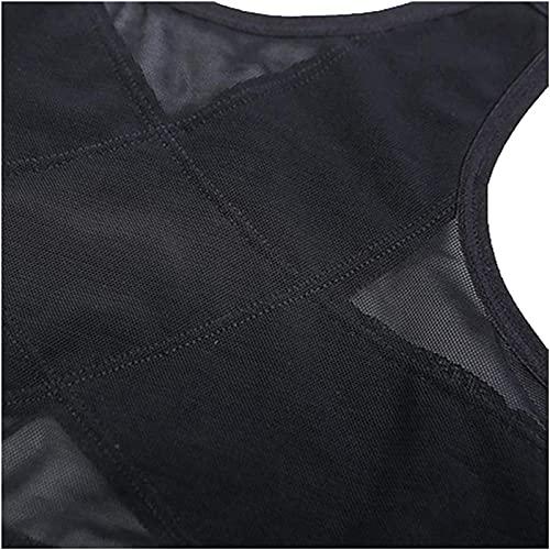 WANGPIN Back Support Posture Corrector Bra for Women Plus Size Corset Breathable Underwear Top Sports Yoga Vest Bras (Color : White, Size : 5X-Large)