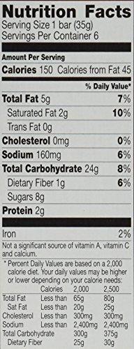 Fiber One Nature Valley, Granola Bars, Sweet & Salty, Chocolate Pretzel Nut , 7.4oz Box (Pack of 4)