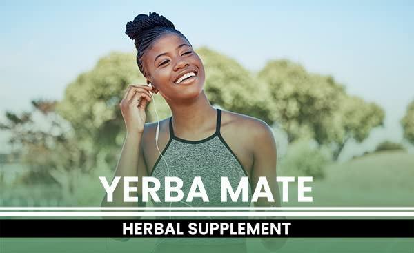 PURE ORIGINAL INGREDIENTS PURE ORIGINAL INGREDIENTS Yerba Mate (365 Capsules), No Magnesium Or Rice Fillers, Always Pure, Lab Verified