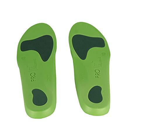 PRO 11 WELLBEING Orthotic Insoles Full Length with Arch Supports, Metatarsal and Heel Cushion for Plantar Fasciitis Treatment (5/6.5 UK)