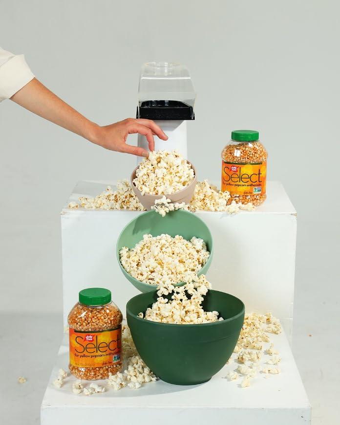 Jolly Time Jolly Time Popcorn Kernels, Gourmet Popping Corn for Air Popper Machine or Stovetop, Select Yellow Pop Corn, 60 Ounce Jug (Pack of 1)