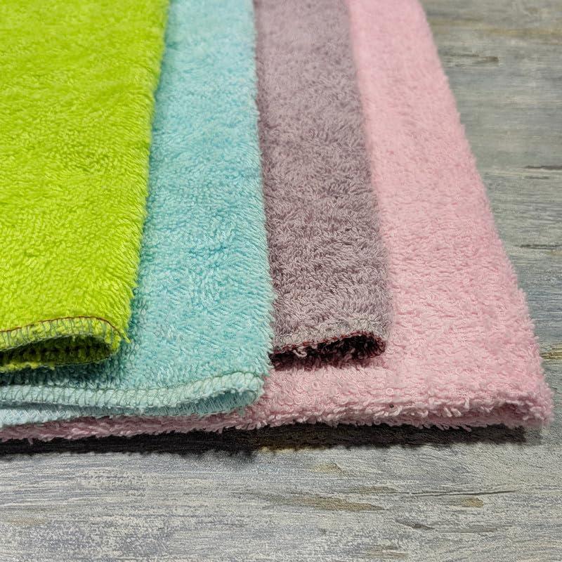 SupremePlus SupremePlus Premium Color Terry Cloth Towel Rags - Shop Heavy Duty Cleaning Rag Towels in Bag for Housekeeping, Restaurant & Commerical Company, Wipes House, Kitchen, Bathroom & Garage (5 lbs. Bag)
