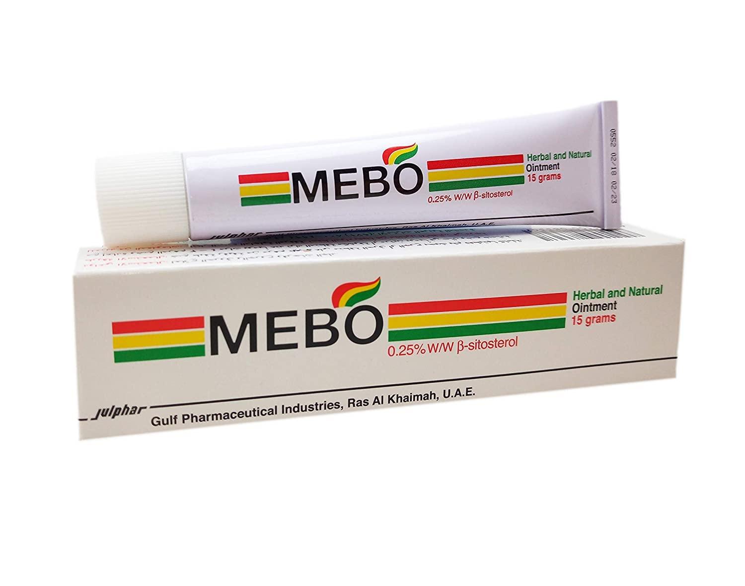 MEBO MEBO Burn Cream Skin Ointment Wound & Scar Care Fast First Aid Health Beauty Care (1 Tube = 15 grams)