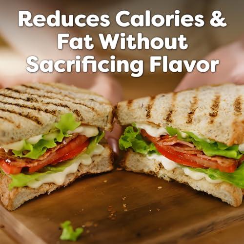 HELLMANN'S Hellmann\'s Light Mayonnaise Stick Packets Easy Open, Condiment for Sandwiches, Salads, Mayo Made with 100% Cage Free Eggs, Gluten Free, 0.38 oz, Pack of 210