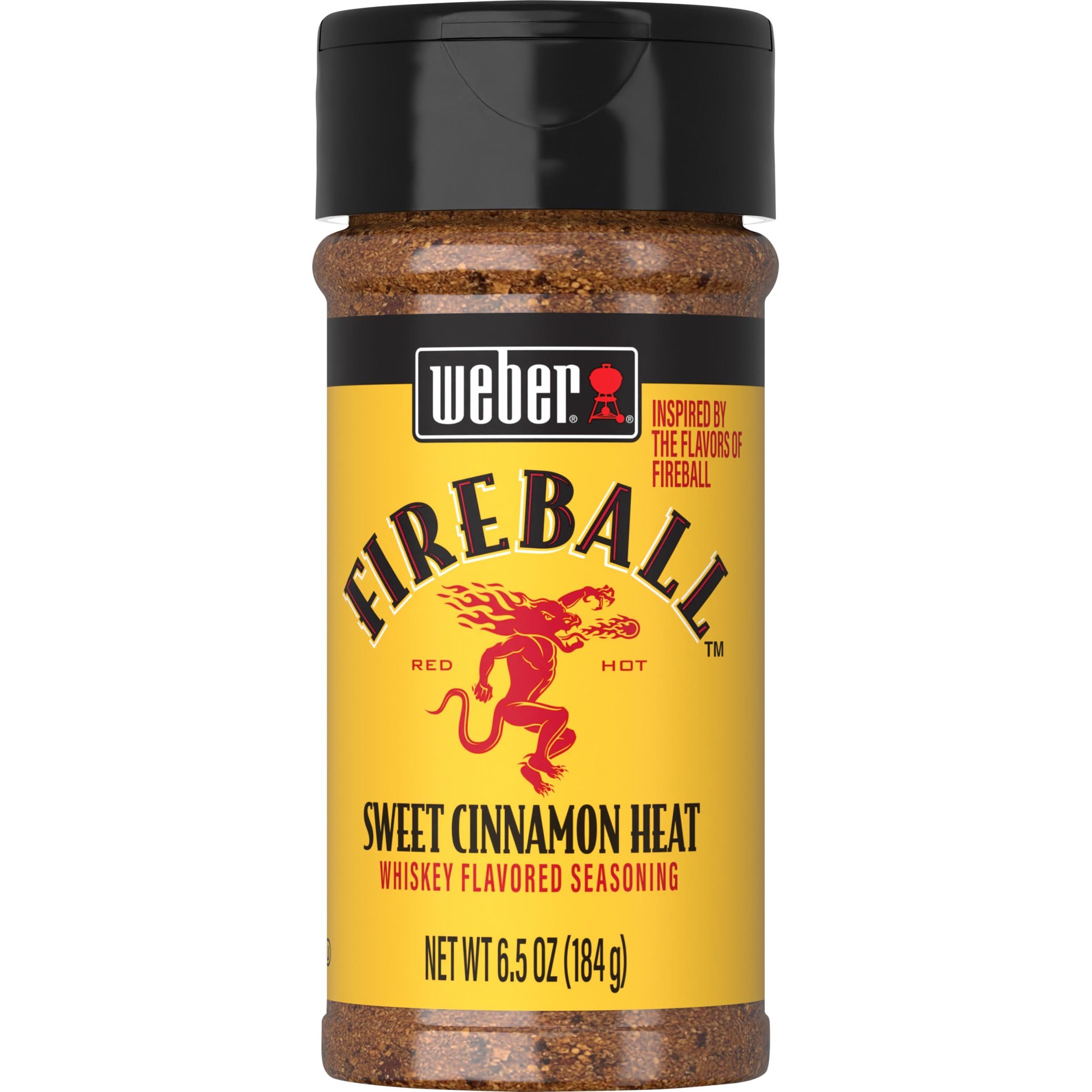 Weber Seasonings Weber Fireball Whiskey Flavored Seasoning, 6.5 Ounce