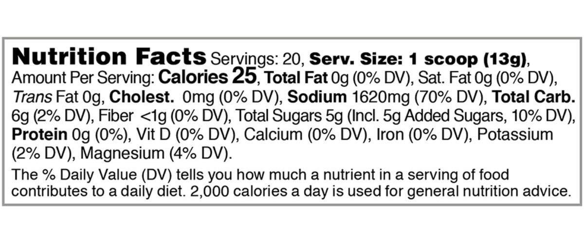 Osmo Preload Hydration Pre Workout Powder includes High Sodium Bicarbonate, Magnesium