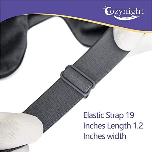 Cozynight Cozynight Weighted Lavender Eye Mask for Sleeping, Yoga, Dry Eyes, Headache, Migraine Relief - Great Relaxation Gifts for Mom, Dad, Women, Men - Aromatherapy Lavender Eye Pillow Gift