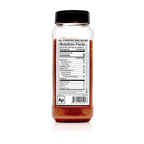 Spiceology Spiceology - All Purpose BBQ Rub and Spice Blend - Use On: Beef, Fish, Chicken, Vegetables, and Sauces - 20 oz