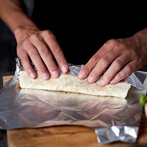 EcoQuality EcoQuality [7 Pack] Food Service Heavy Duty Aluminum Foil Roll (12 in x 1000 ft) with Sturdy Corrugated Cutter Box - Great for Grill Use, Kitchen Wrap, Foil Wrap, Cooking, Cleaning