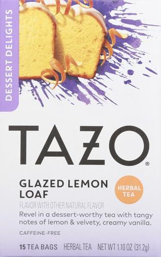 TAZO Tazo Tea Bags For a Delicious Flavored Tea Beverage Herbal tea Aromatic Blend with No Caffeine 15 count