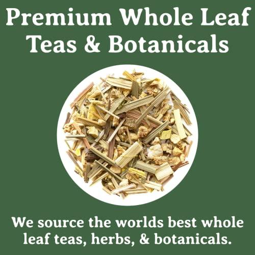 Heavenly Tea Leaves Heavenly Tea Leaves Organic Black Lavender, Bulk Loose Leaf Black Tea, 1 Lb. (Approx. 200 Cups) - Strong, Full Bodied, Brisk, Great For Hot Or Iced Tea, Immune & Heart Support, Antioxidants