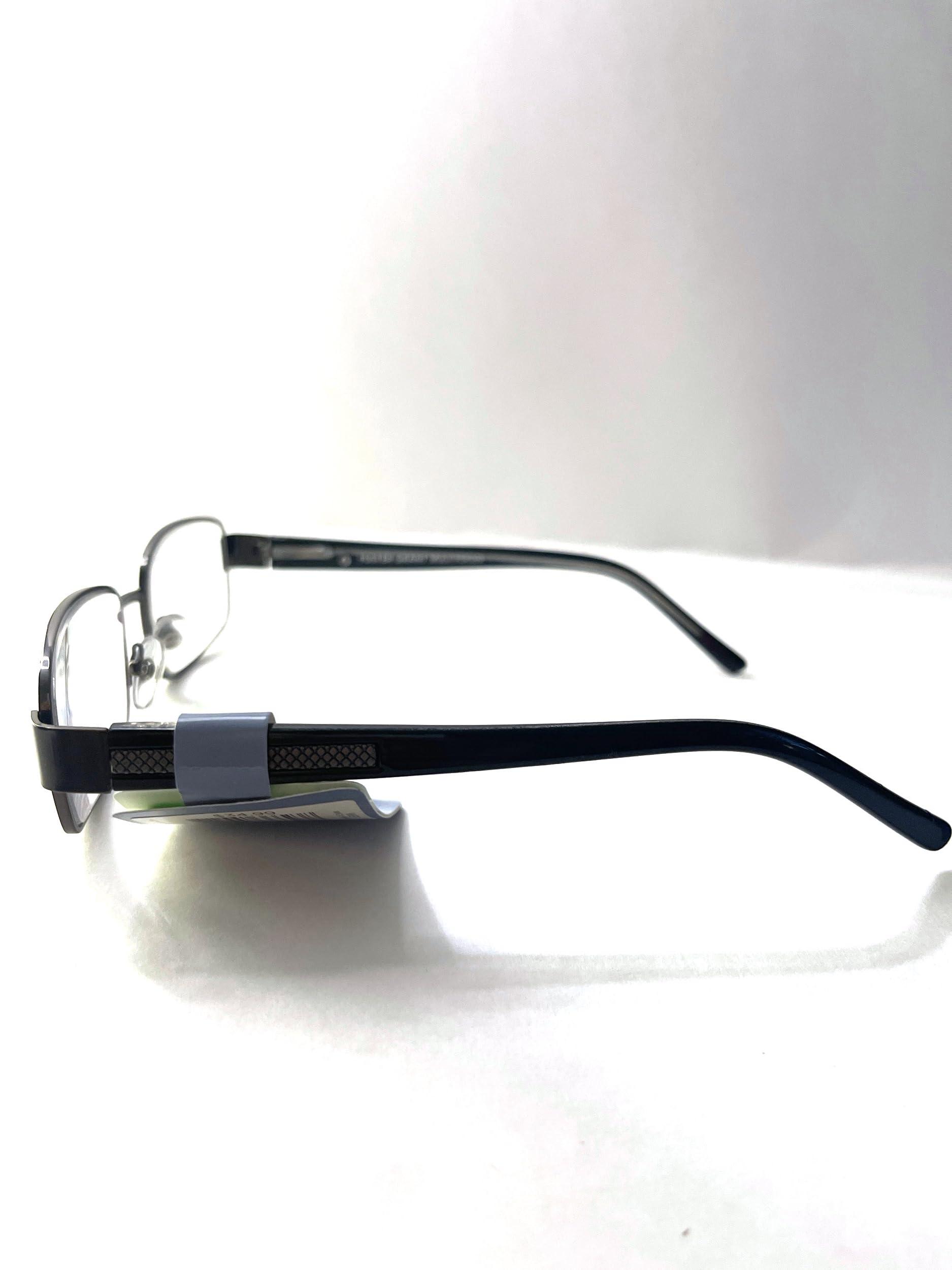 Foster Grant Foster Grant Multifocus Reading Glasses Wes Gunmetal Color +1.75