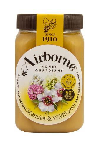 Airborne Honey Airborne (New Zealand) Manuka with Wildflower Blend Honey 500g / 17.85oz