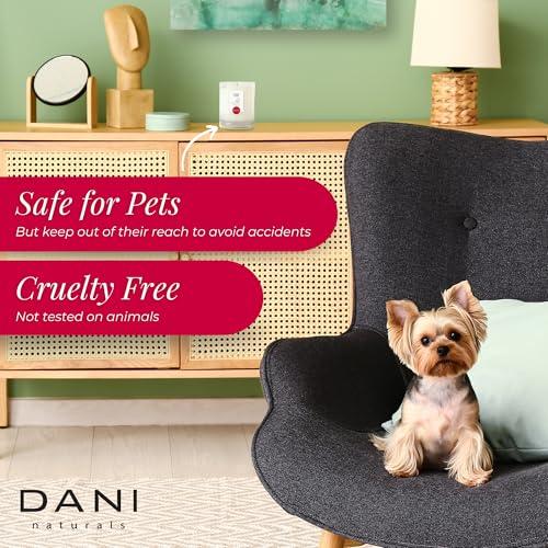 DANI DANI Naturals Scented Soy Candle - 7.5 Ounces (Citrus Rose)