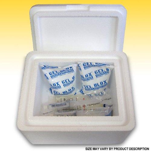 Nortech Labs Moisture Resistant Non-Woven Cold Shipping Gel Packs, 16 oz. - 6" x 7" - 36/Case