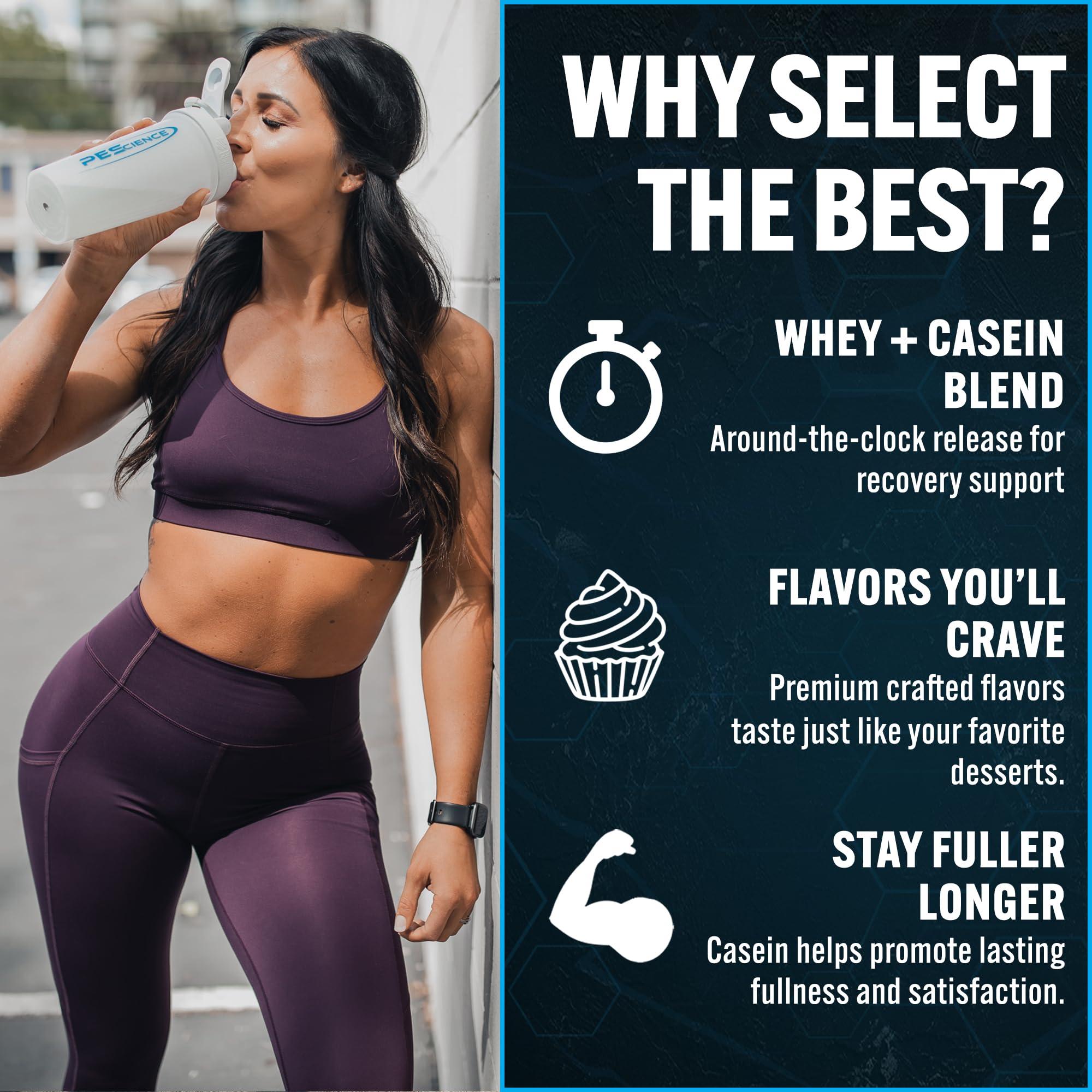 PEScience PEScience Select Low Carb Protein Powder, Gourmet Vanilla, 55 Serving, Keto Friendly and Gluten Free
