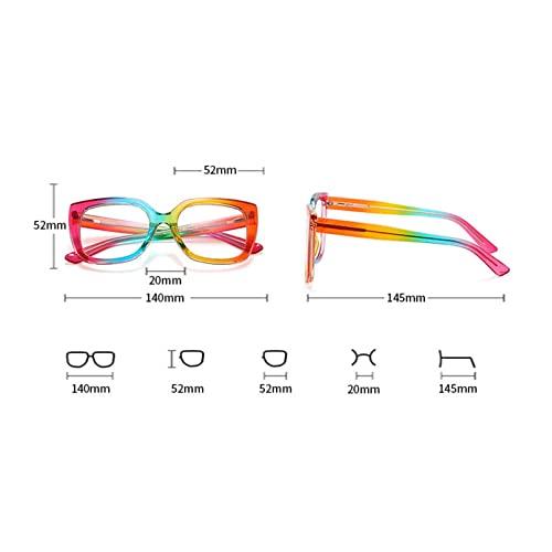 willochra Transition Photochromic Bifocal Reading Glasses For Women Cat Eye Sunglasses Readers computer reading far and near Anti UV (rainbow, 2.5, multiplier_x)