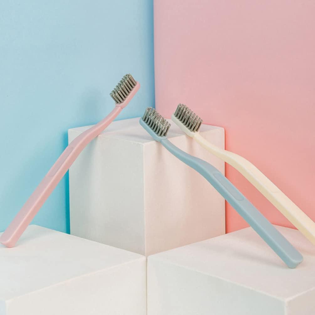 Healifty 6pcs Toothbrush Brush Oral Toothbruh Teeth Head Brush Tooth Cleaning Travel Kids Tooth Brush Baby Tooth Brush Tooth Brush for Kids Pp Child Big Brush Head Soft Brush