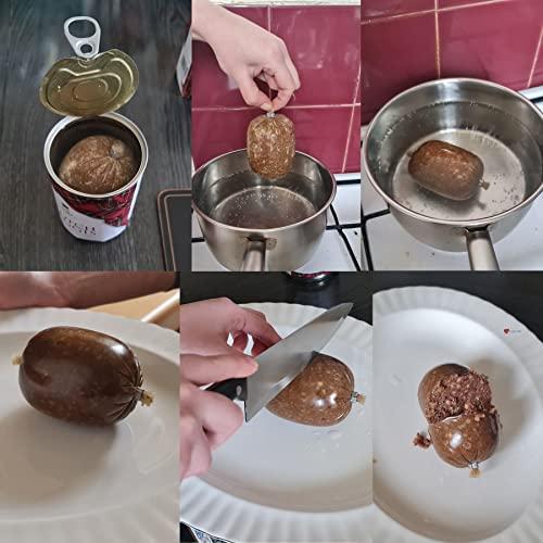 I LUV LTD 2 Pack Scottish Vegetarian Haggis and Scotch Whisky Haggis in a Can - Canned Haggis Food Scottish Gifts Scotland's National Dish